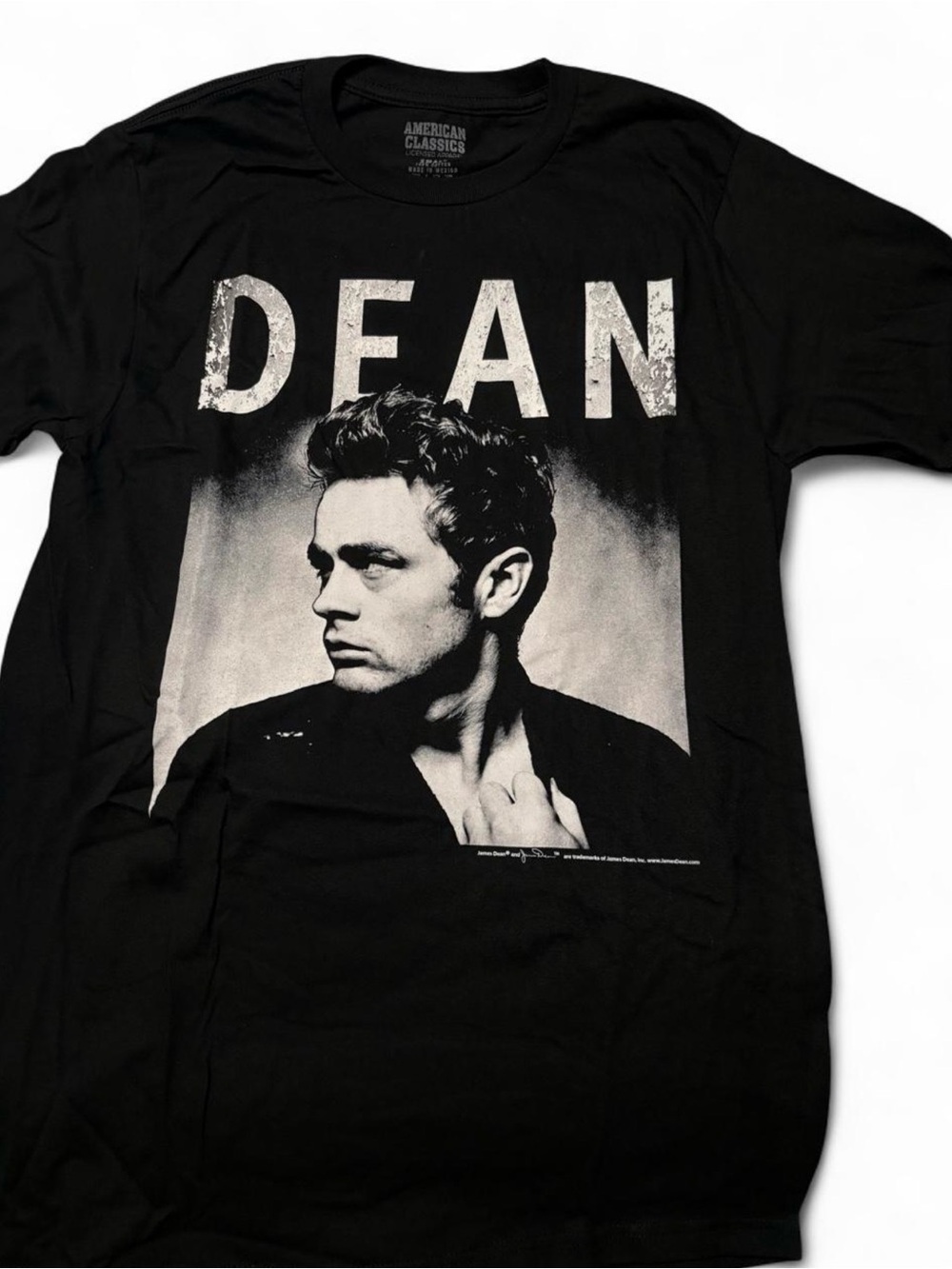 DEAN Portrait Graphic Tee - Black